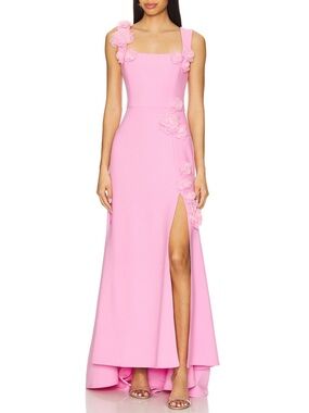 Elliat Evanora Gown Pink Sz worn once!